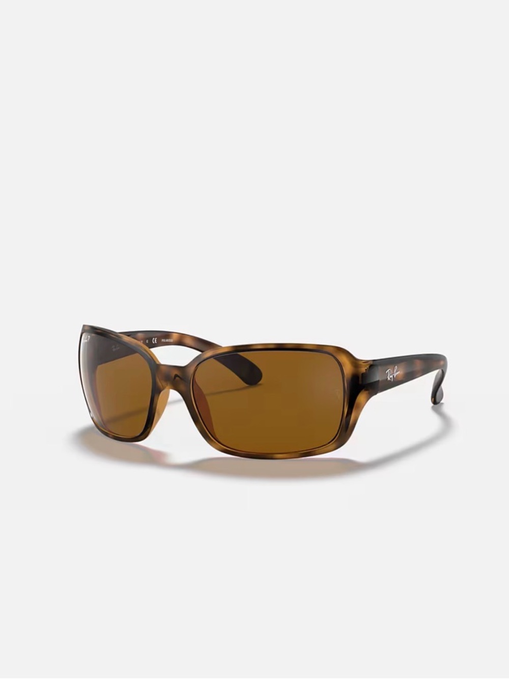 Ray-Ban Women's Tortoiseshell Frame Sunglasses with Brown Lenses